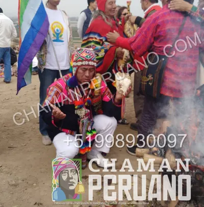 Chamán Peruano - ritual ancestral julio 2018