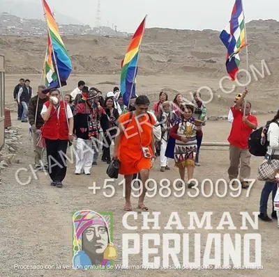 Chamán Peruano - trabajo espiritual julio 2018