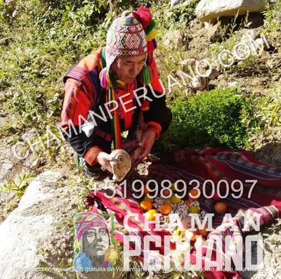 Chamán Peruano - ritual andino julio 2018